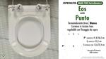Abattant wc MADE pour PUNTO/EOS modèle. SOFT CLOSE. PLUS Quality. Duroplast