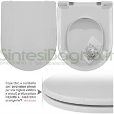 WC-Sitz MADE für wc LYRA PLUS/LAUFEN Modell. SOFT CLOSE. PLUS Quality. Duroplast
