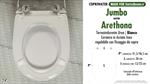 Abattant wc MADE pour ARETHONA/JUMBO modèle. PLUS Quality. Duroplast