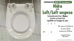 Abattant wc MADE pour LOFT/HIDRA modèle. SOFT CLOSE. PLUS Quality. Duroplast