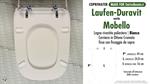 WC-Seat MADE for wc MOBELLO/LAUFEN-DURAVIT Model. Type DEDICATED. Wood Covered