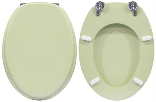 WC-Seat MADE for wc ELLISSE/IDEAL STANDARD Model. WHISPERED GREEN
