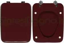 WC-Seat MADE for wc VELARA/IDEAL STANDARD Model. POMEGRANATE. Type DEDICATED