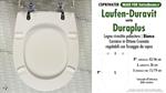 WC-Seat MADE for wc DURAPLUS LAUFEN-DURAVIT Model. Type DEDICATED. Wood Covered