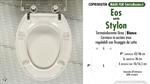 WC-Seat MADE for wc STYLON EOS model. Type DEDICATED. Cheap