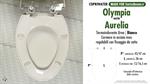 WC-Seat MADE for wc AURELIA OLYMPIA model. Type DEDICATED. Cheap