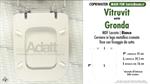 WC-Seat MADE for wc GRONDA VITRUVIT Model. Type ADAPTABLE. Cheap price