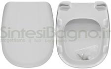 WC-Seat MADE for wc TESI IDEAL STANDARD model. Type DEDICATED. Duroplast