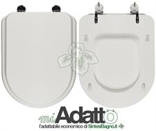 Abattant wc MADE pour ALESSANDRA VITRUVIT modèle. Type ADAPTABLE