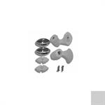 R07STR1-40. SET OF WHEELS AND SUPPORTS FOR STAR R (C. Novellini shower box parts