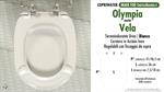 WC-Seat MADE for wc VELA OLYMPIA model. SOFT CLOSE. PLUS Quality. Duroplast