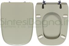 WC-Seat MADE for wc MOBELLO LAUFEN Model. MANHATTAN GRAY. Type DEDICATED