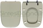 WC-Seat MADE for wc MOBELLO LAUFEN Model. MANHATTAN GRAY. Type DEDICATED