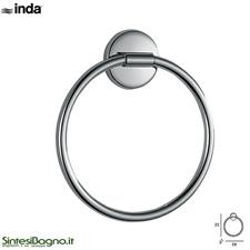 Ring towel holder. Bathroom accessories INDA/COLORELLA Series