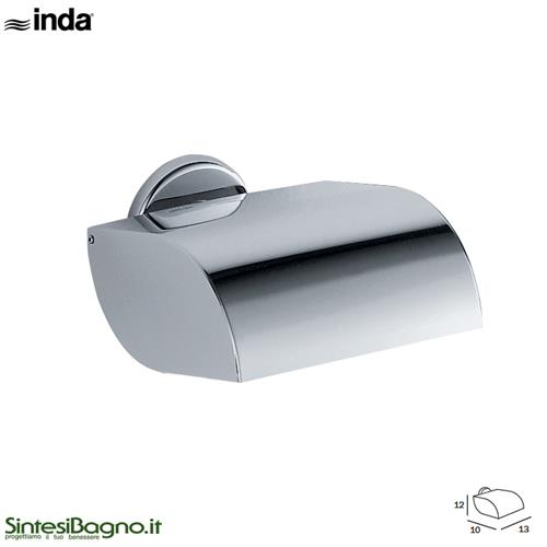 Paper holder with cover. Bathroom accessories INDA/COLORELLA Series