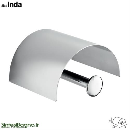 Paper holder with cover. Bathroom accessories INDA/ONE Series
