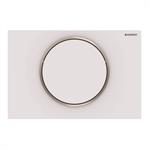 Geberit flush plate Sigma10. White matt. Polished. 115.758.JT.5