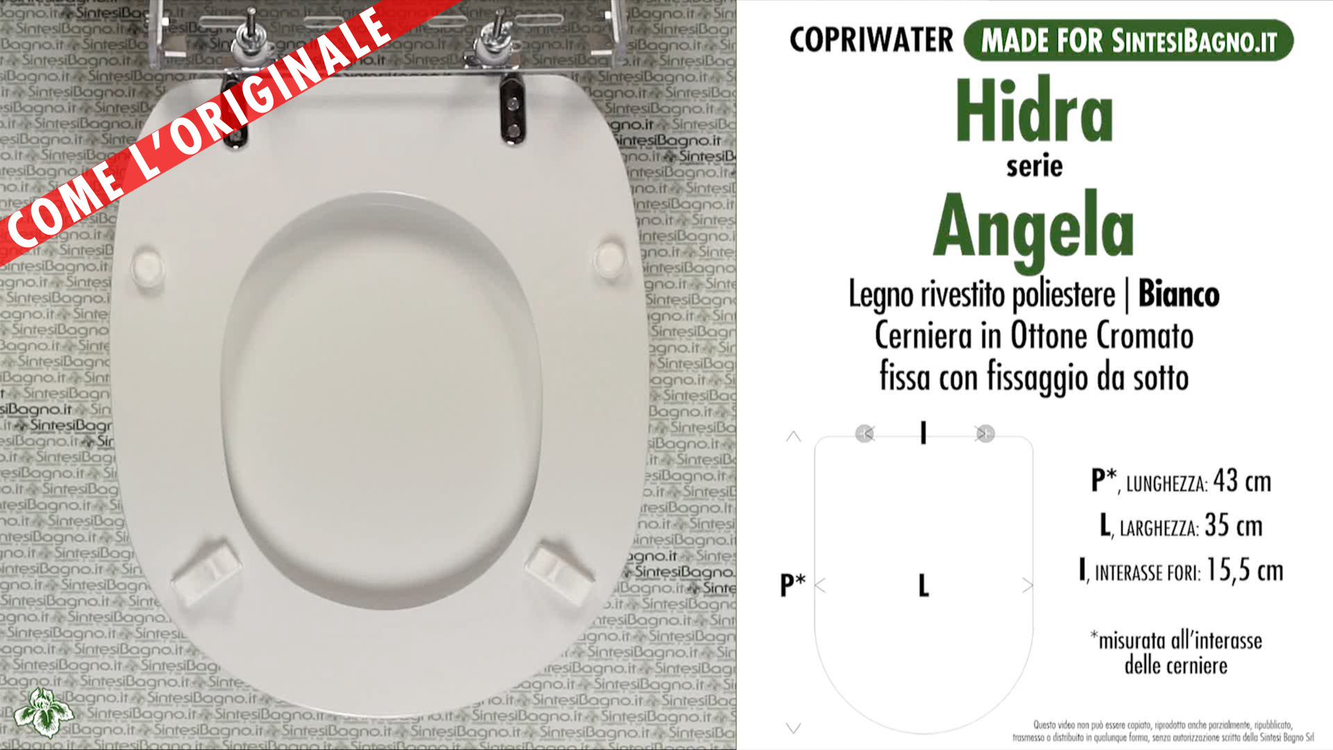 WC seat for Hidra vase angela toilet seat 
