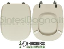 WC-Seat MADE for wc TESI IDEAL STANDARD Model. STANDARD WHITE. Type COMPATIBILE