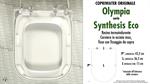 COPRIWATER per wc SYNTHESIS ECO. OLYMPIA. Ricambio ORIGINALE. Duroplast