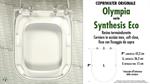 Abattant wc SYNTHESIS ECO OLYMPIA modèle. Type ORIGINAL. SOFT CLOSE. Duroplast