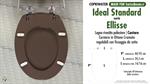WC-Seat MADE for wc ELLISSE/IDEAL STANDARD Model. BEAVER. Type DEDICATED