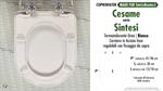 WC-Seat MADE for wc SINTESI CESAME model. Type DEDICATED. Cheap