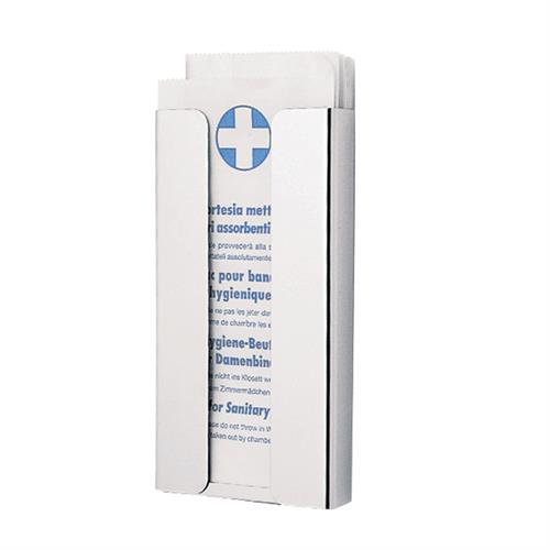 Steel sanitary bag dispenser. Bathroom accessories INDA/HOTELLERIE Series