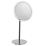 Free-standing magnifying mirror. Bathroom accessories INDA/HOTELLERIE Series