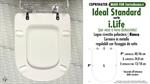 WC-Sitz MADE für wc I.LIFE (vaso a terra distanziato) IDEAL STANDARD Modell