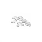R03YOAPRF-30. SET OF STOPPERS+COVERINGS YOUNG A/PENTA/. WHITE