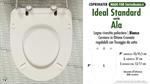WC-Sitz MADE für wc ALA/IDEAL STANDARD Modell. Typ GEWIDMETER