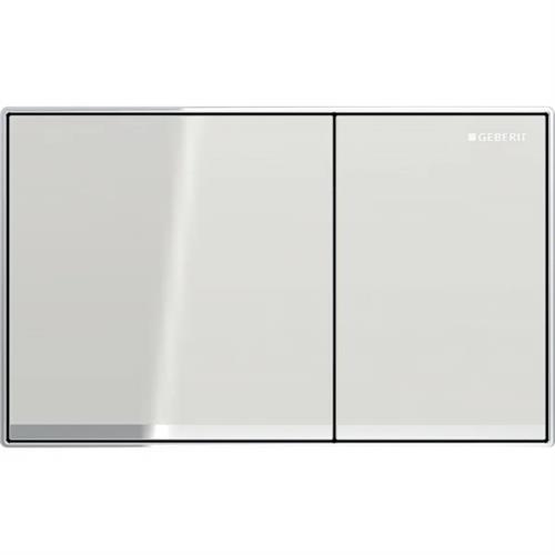 Geberit flush plate Sigma60. Sand grey. Mirrored. 115.640.JL.1