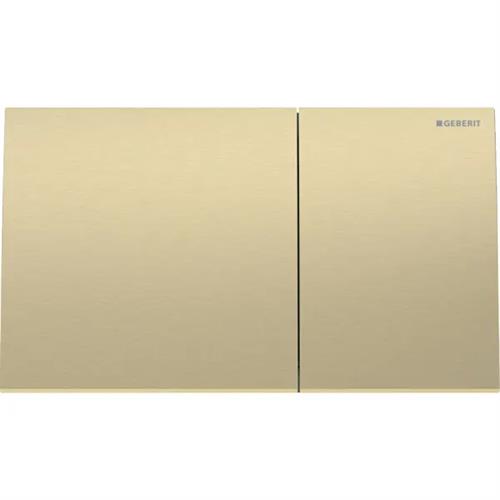 Geberit Sigma70 flush plate. Brass-coloured. 115.622.QF.1