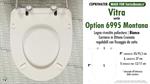 WC-Seat MADE for wc OPTION 6995 MONTANA/VITRA Model. Type DEDICATED
