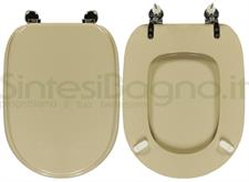 WC-Seat MADE for wc SINTESI CESAME Model. CHAMPAGNE. Type COMPATIBILE