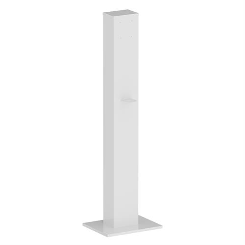Wall or floor stand with drip tray for electrical soap dispenser