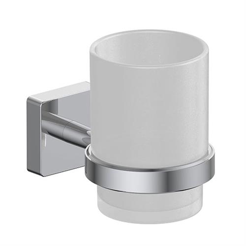 Wall-mounted tumbler holder. Bathroom accessories INDA/FORUM QUADRA Series