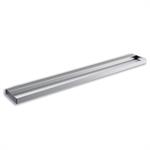 Modular bar suitable for positioning under the mirror. L 604 mm. Inox AISI 304