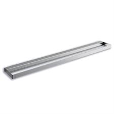 Modular bar suitable for positioning under the mirror. L 1004 mm. Inox AISI 304