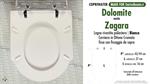 WC-Sitz MADE für wc ZAGARA/DOLOMITE Modell. Typ GEWIDMETER