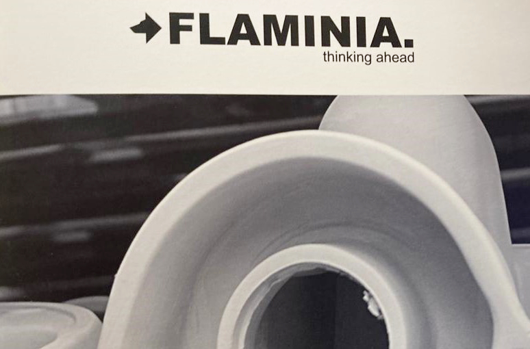 La série de sanitaires de Flaminia et du loro copriwater : Metro, Efi, Relax