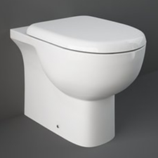 Replacement toilet seat for the RAK toilet bowls Metropolitan and Tonique models