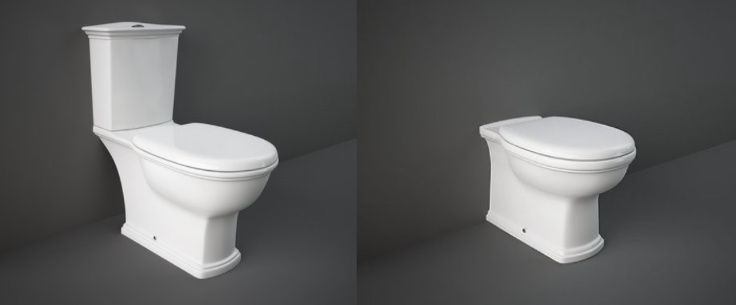 Sièges de toilettes pour sanitaires RAK Ceramics, modèles Washington et Resort